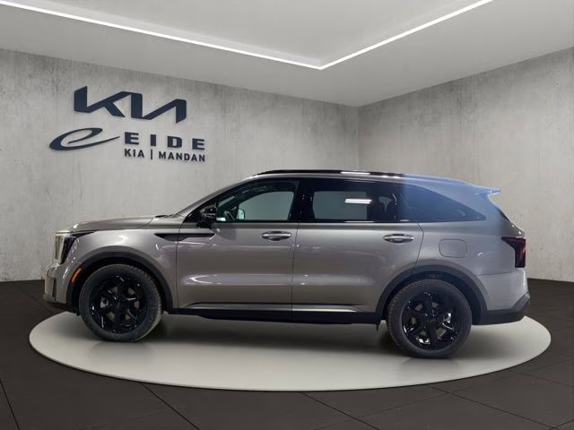 2026 Steel Gray Kia Sorento Hybrid X-Line SX Prestige AWD SUV