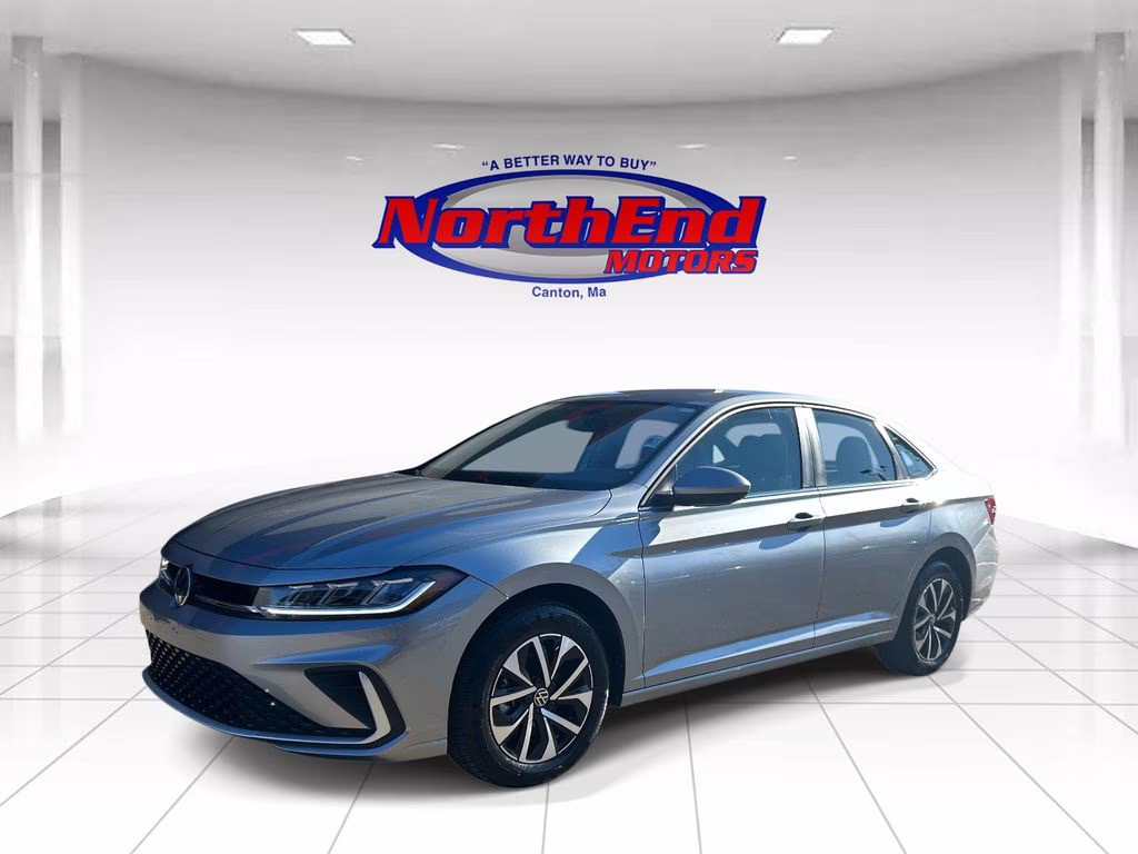 2025 Silver Volkswagen Jetta 1.5T S FWD Sedan