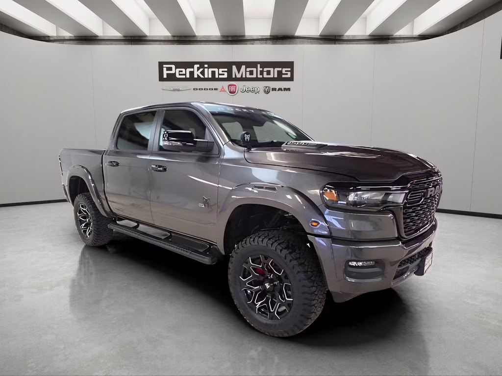 2026 Granite Crystal Metallic Clearcoat Ram 1500 Big Horn/Lone Star 4X4 Truck