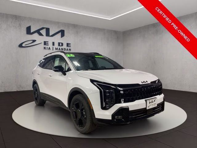2026 Glacial White Pearl Kia Sportage X-Line AWD SUV
