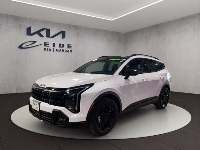 2026 Glacial White Pearl Kia Sportage X-Line AWD SUV