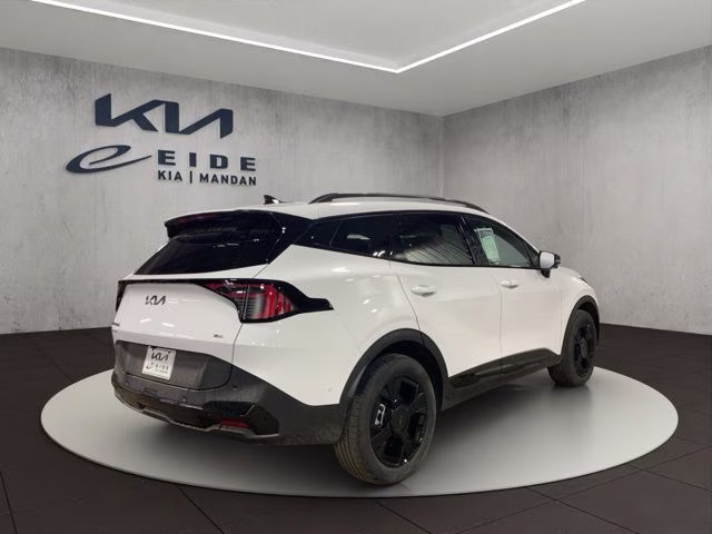 2026 Glacial White Pearl Kia Sportage X-Line AWD SUV