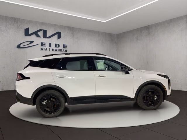 2026 Glacial White Pearl Kia Sportage X-Line AWD SUV