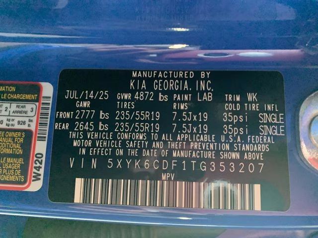 2026 Nebular Blue Kia Sportage X-Line AWD SUV