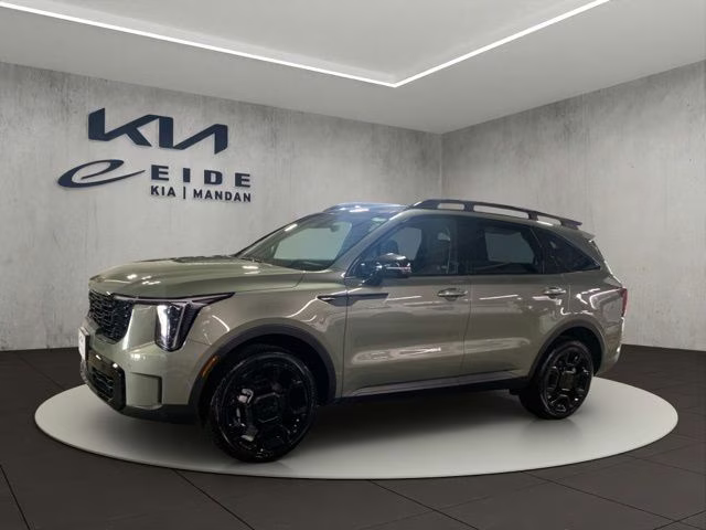 2026 Jungle Green Kia Sorento X-Line EX AWD SUV