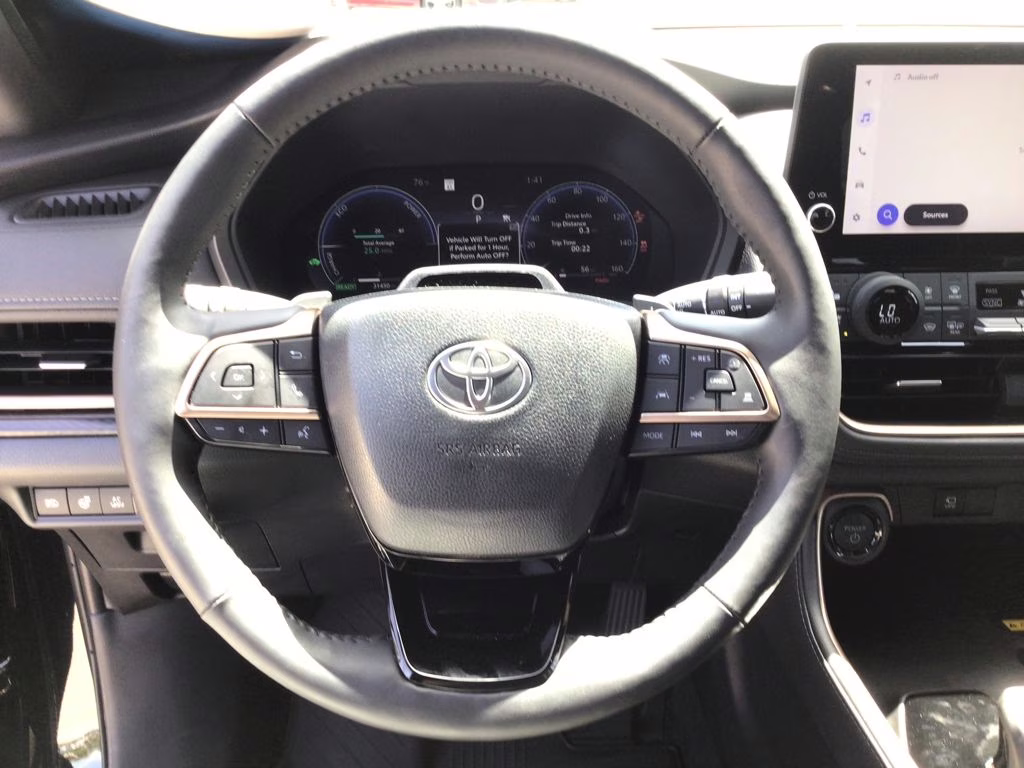 2024 Midnight Black Metallic Toyota Grand Highlander Hybrid MAX Platinum AWD SUV