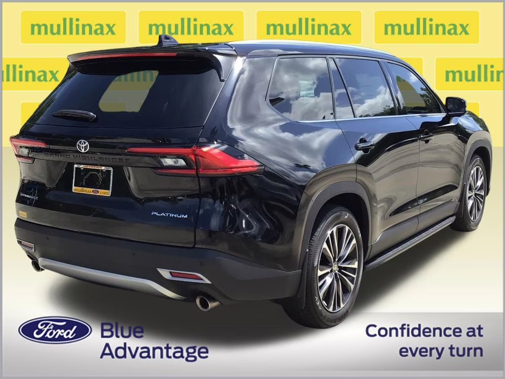 2024 Midnight Black Metallic Toyota Grand Highlander Hybrid MAX Platinum AWD SUV