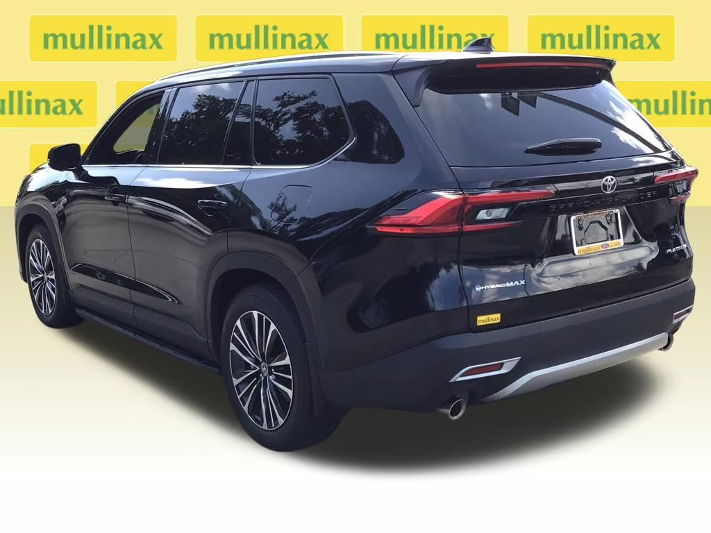 2024 Midnight Black Metallic Toyota Grand Highlander Hybrid MAX Platinum AWD SUV