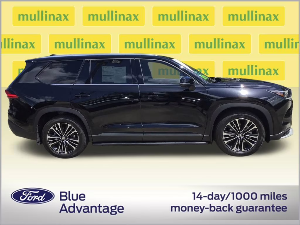 2024 Midnight Black Metallic Toyota Grand Highlander Hybrid MAX Platinum AWD SUV