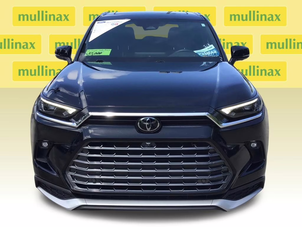 2024 Midnight Black Metallic Toyota Grand Highlander Hybrid MAX Platinum AWD SUV