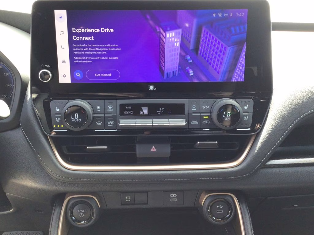 2024 Midnight Black Metallic Toyota Grand Highlander Hybrid MAX Platinum AWD SUV