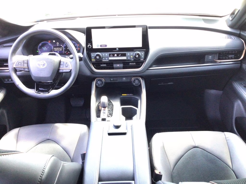 2024 Midnight Black Metallic Toyota Grand Highlander Hybrid MAX Platinum AWD SUV