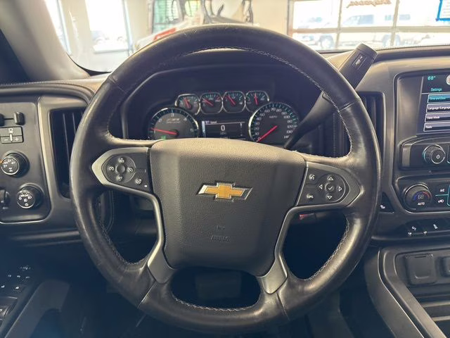 2015 Black Chevrolet Silverado 1500 LTZ 4X4 Truck