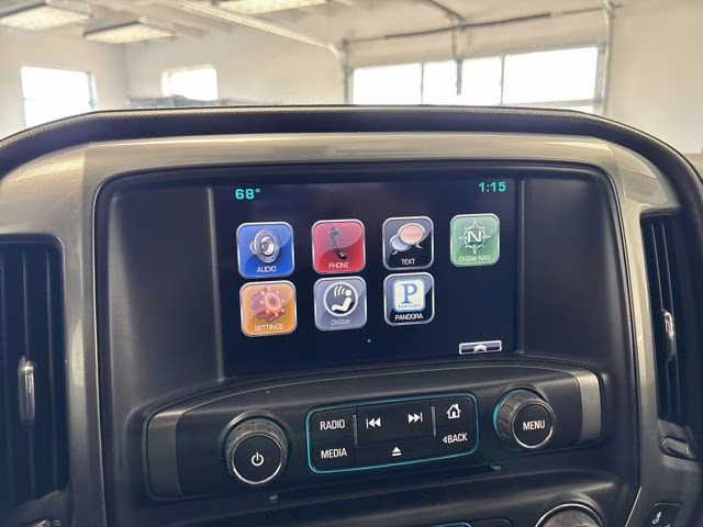 2015 Black Chevrolet Silverado 1500 LTZ 4X4 Truck