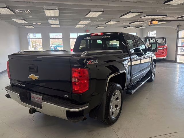 2015 Black Chevrolet Silverado 1500 LTZ 4X4 Truck