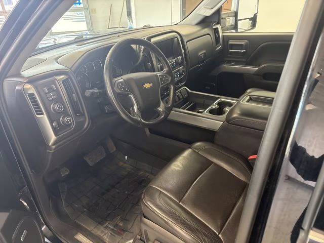 2015 Black Chevrolet Silverado 1500 LTZ 4X4 Truck