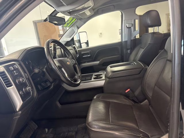 2015 Black Chevrolet Silverado 1500 LTZ 4X4 Truck