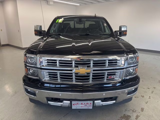 2015 Black Chevrolet Silverado 1500 LTZ 4X4 Truck