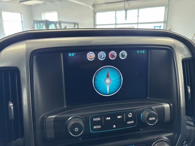 2015 Black Chevrolet Silverado 1500 LTZ 4X4 Truck