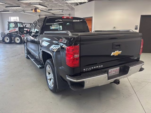 2015 Black Chevrolet Silverado 1500 LTZ 4X4 Truck