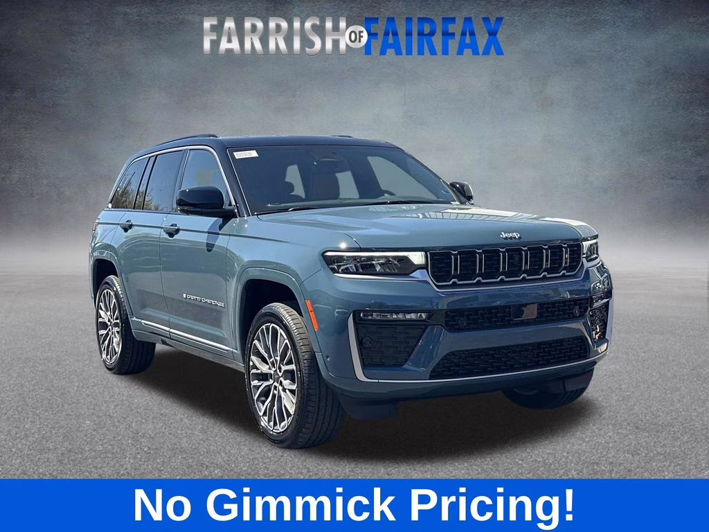 2026 Steel Blue Jeep Grand Cherokee Summit 4X4 SUV