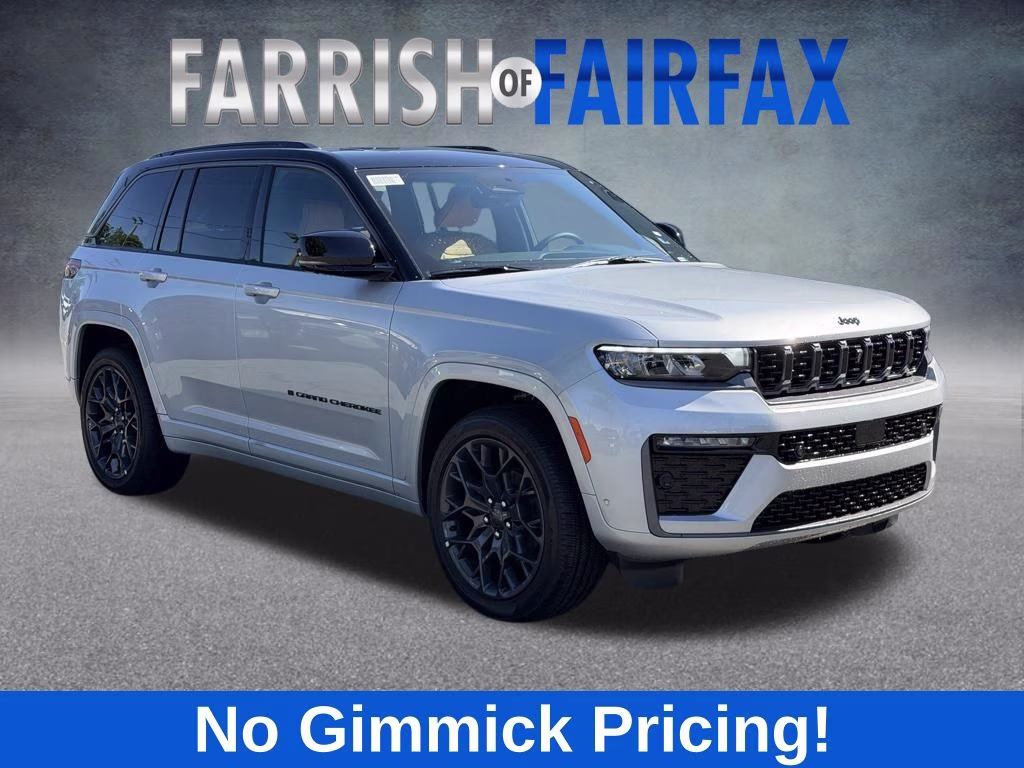 2026 Silver Zynith Jeep Grand Cherokee Summit 4X4 SUV