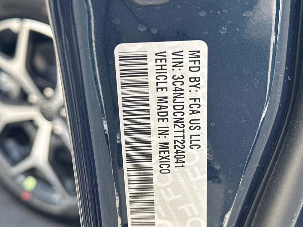 2026 Fathom Blue Pearl Coat Jeep Compass Limited 4X4 SUV