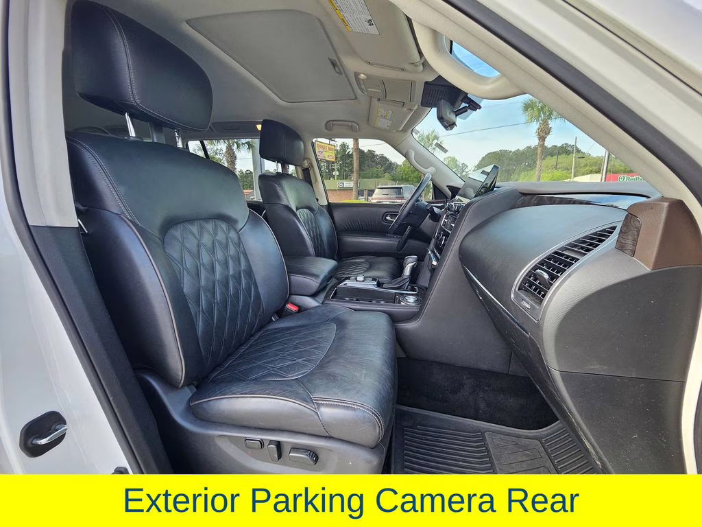 2022 Aspen White Tricoat Nissan Armada Platinum RWD SUV