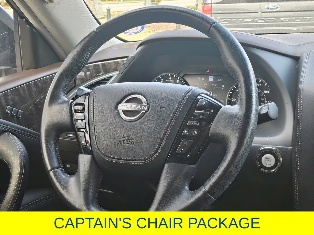 2022 Aspen White Tricoat Nissan Armada Platinum RWD SUV