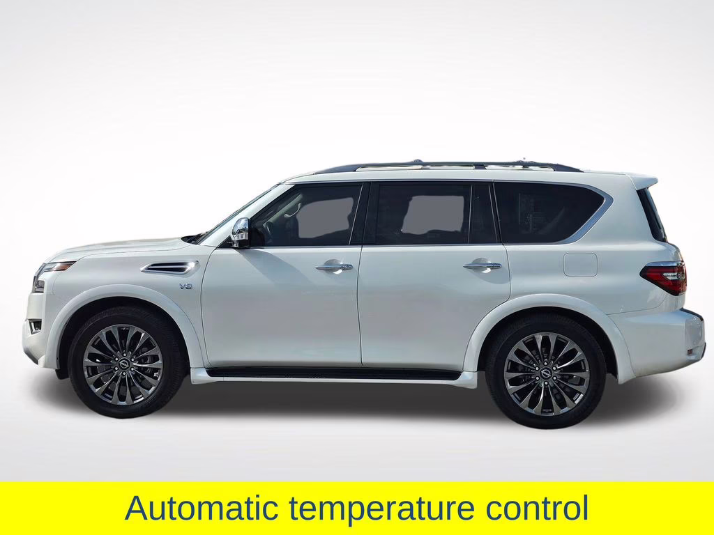 2022 Aspen White Tricoat Nissan Armada Platinum RWD SUV