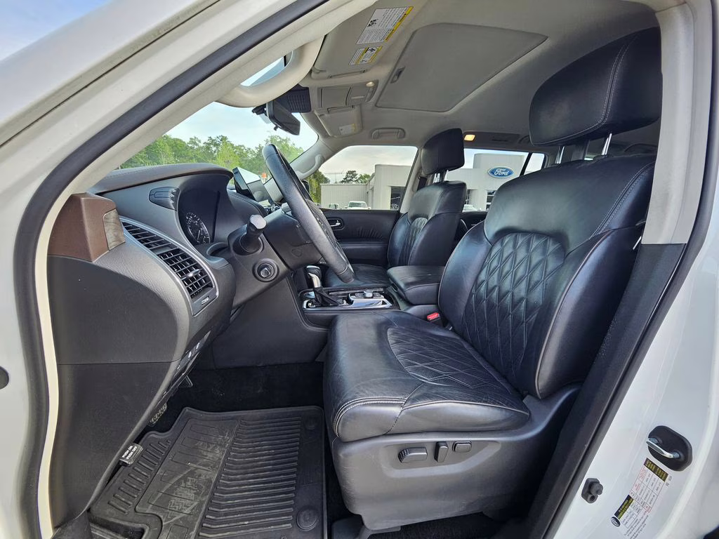 2022 Aspen White Tricoat Nissan Armada Platinum RWD SUV