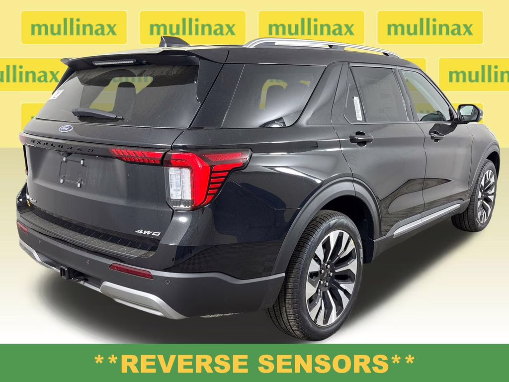 2026 Agate Black Metallic Ford Explorer Platinum 4X4 SUV