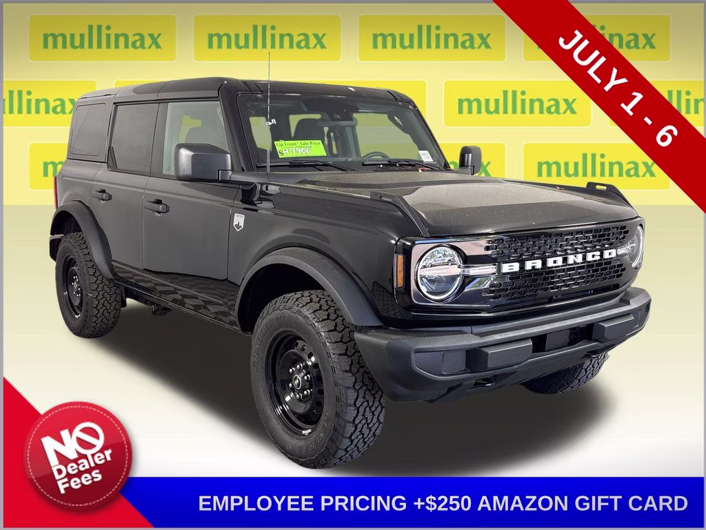 2026 Shadow Black Ford Bronco Big Bend 4X4 SUV