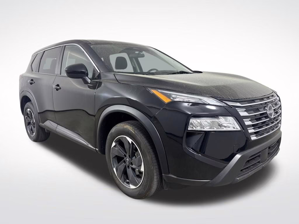 2024 Super Black Nissan Rogue SV AWD SUV