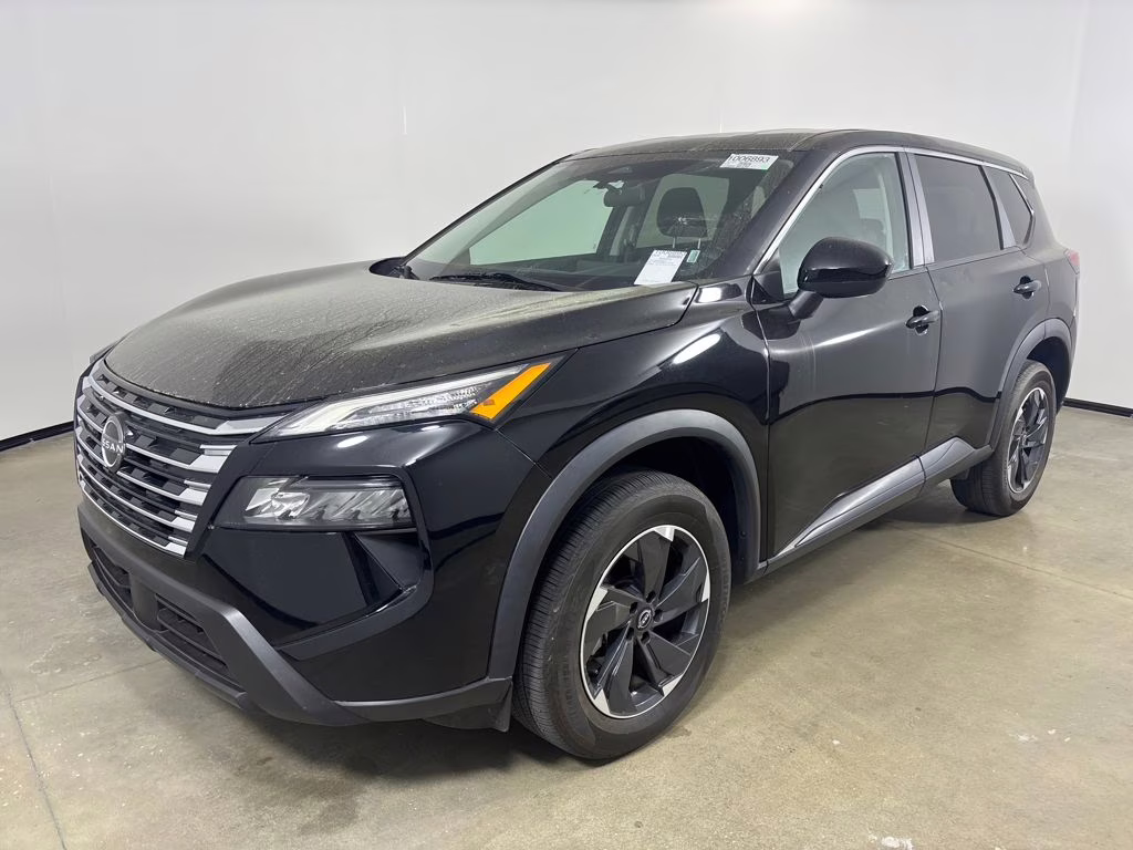 2024 Super Black Nissan Rogue SV AWD SUV