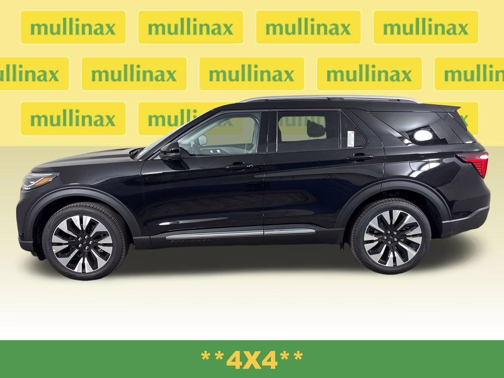 2026 Agate Black Metallic Ford Explorer Platinum 4X4 SUV