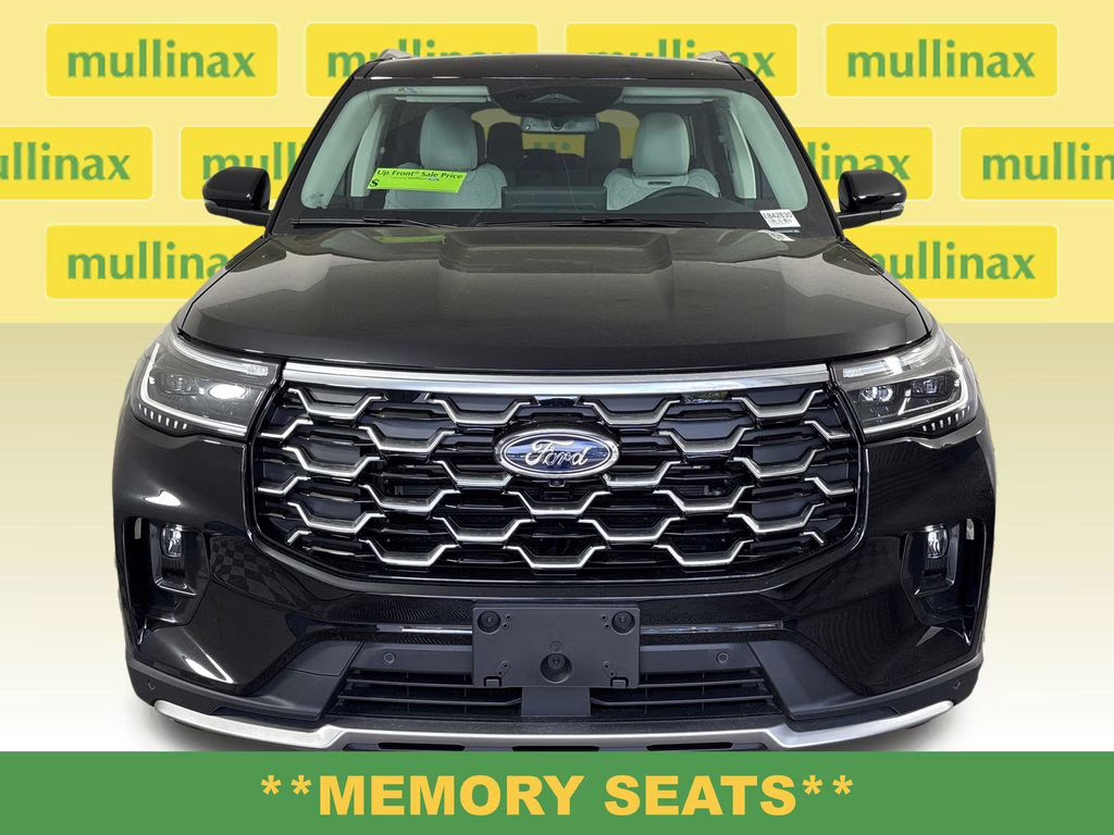 2026 Agate Black Metallic Ford Explorer Platinum 4X4 SUV