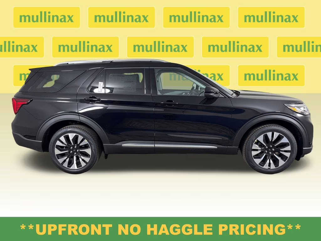 2026 Agate Black Metallic Ford Explorer Platinum 4X4 SUV