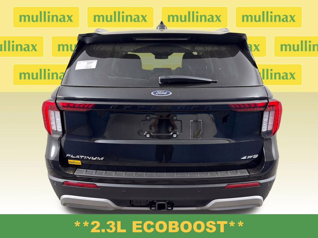 2026 Agate Black Metallic Ford Explorer Platinum 4X4 SUV