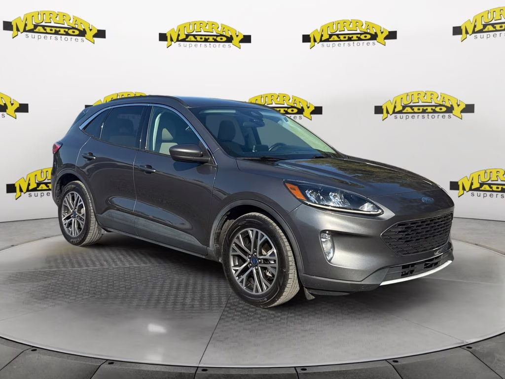 2021 Gray Metallic Ford Escape Hybrid SEL FWD SUV
