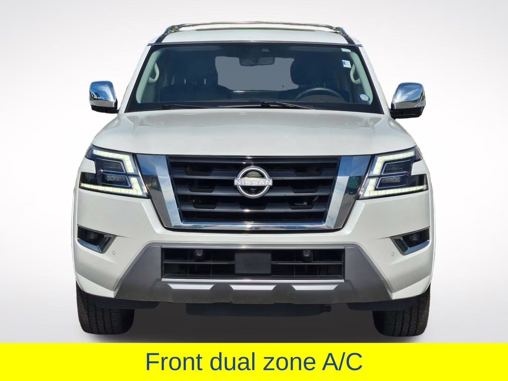 2022 Aspen White Tricoat Nissan Armada Platinum RWD SUV