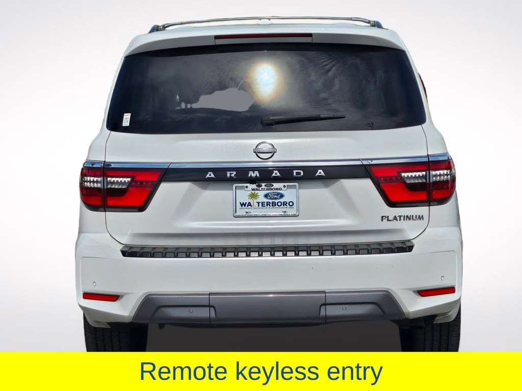 2022 Aspen White Tricoat Nissan Armada Platinum RWD SUV