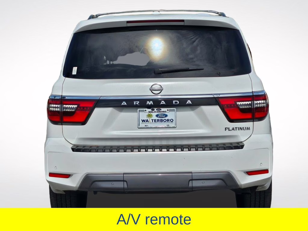 2022 Aspen White Tricoat Nissan Armada Platinum RWD SUV