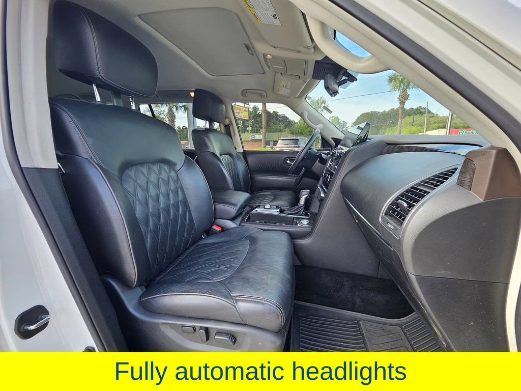 2022 Aspen White Tricoat Nissan Armada Platinum RWD SUV