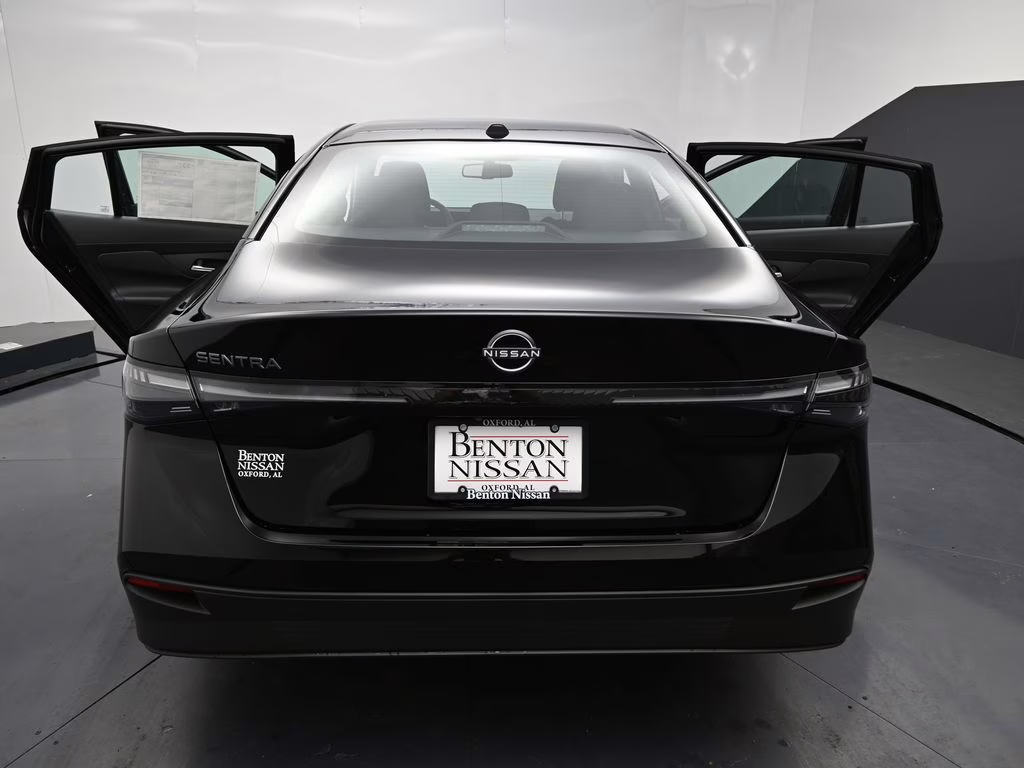 2026 Super Black Nissan Sentra SV FWD Sedan