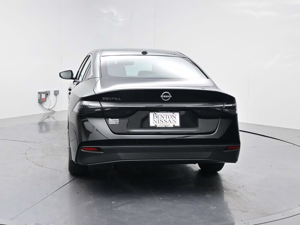 2026 Super Black Nissan Sentra SV FWD Sedan