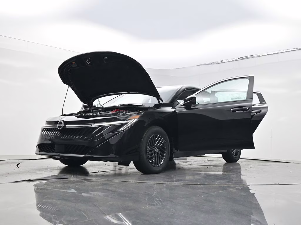 2026 Super Black Nissan Sentra SV FWD Sedan