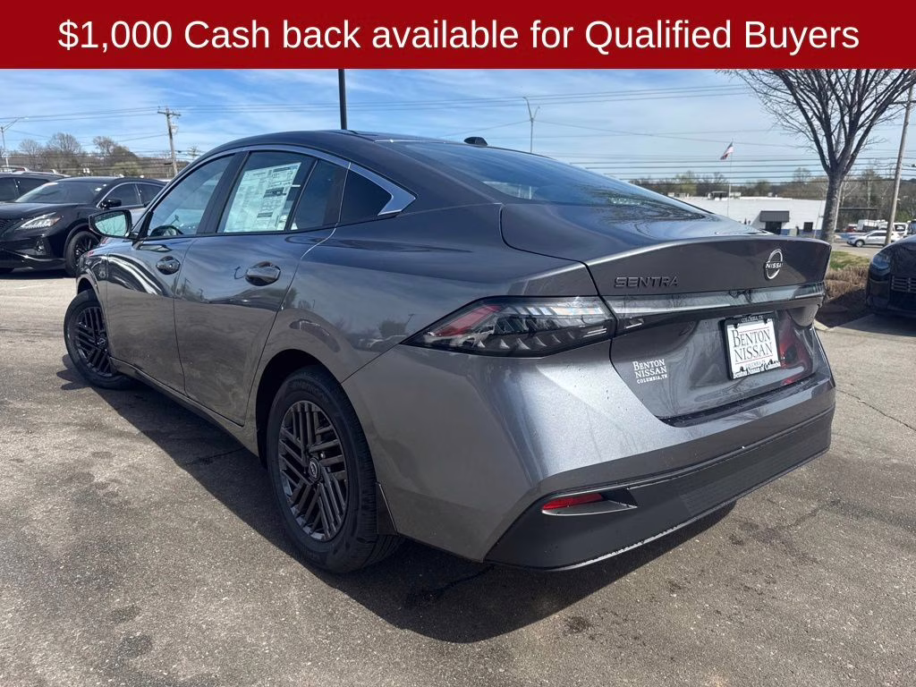2026 Gun Metallic Nissan Sentra SV FWD Sedan