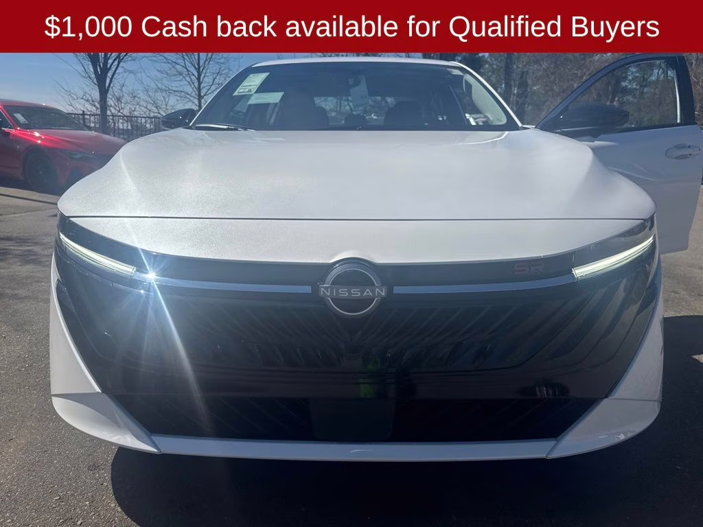 2026 Aspen White Tricoat Nissan Sentra SR FWD Sedan