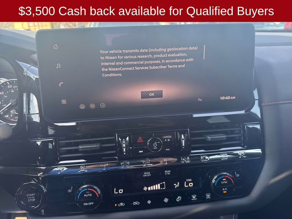 2026 Gun Metallic Nissan Pathfinder Rock Creek 4X4 SUV